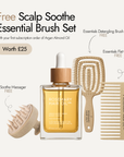 Rosemary hair oil, argan, almond, bond, boost, hair growth, coconut oil, healthier, fuller-looking hair, stimulate, regrowth, hair thinning, natural, 100ml, free brush set, subscription, offer, free, flat comb, detangling brush, scalp massager