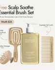 Rosemary hair oil, hair honey, pro-keratin growth, shampoo, hydrating, nourishing, honey, argan oil, sweet almond oil, vitamin E, frizz, dryness, breakage, natural, protect, healthy hair, growth, hair growth, SLS-free, 200ml, free brush set, subscription offer, free, flat comb, detangling brush, scalp massager