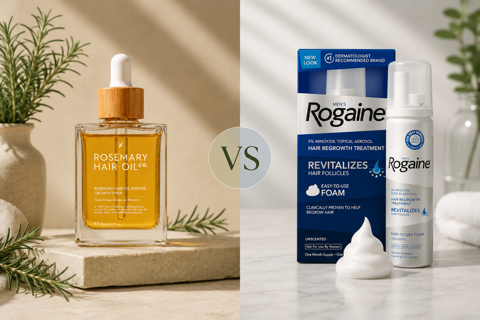 Rosemary vs Minoxidil for Hair Growth: Comparative Insights.
