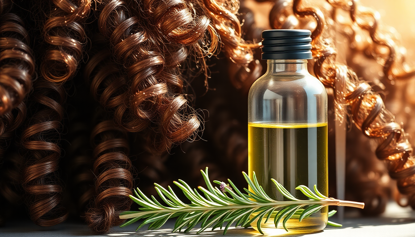 Secret to Gorgeous Curls: Rosemary Oil in Your Shampoo