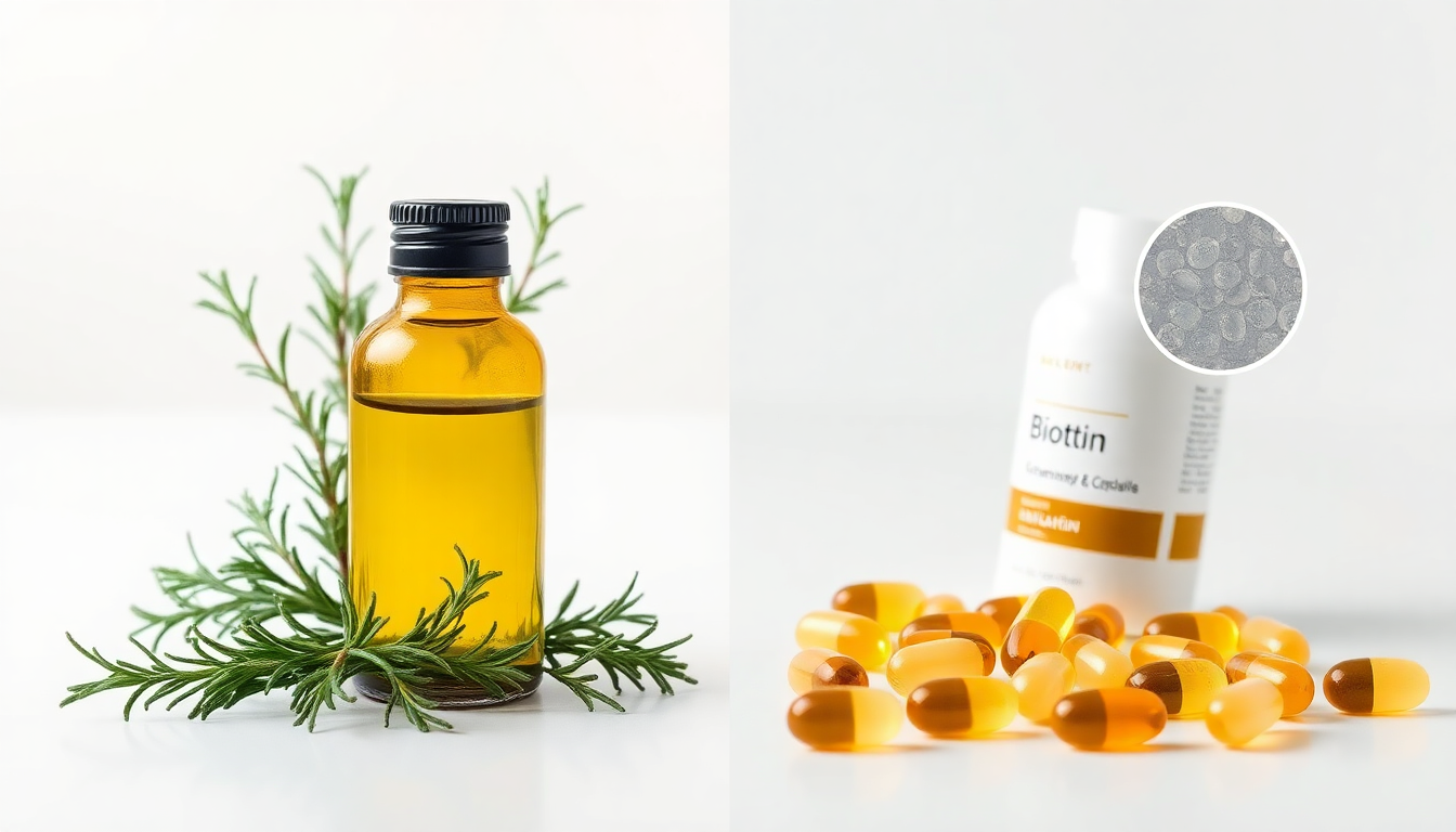 Rosemary Oil vs. Biotin for Hair Growth: Which One Works Best?