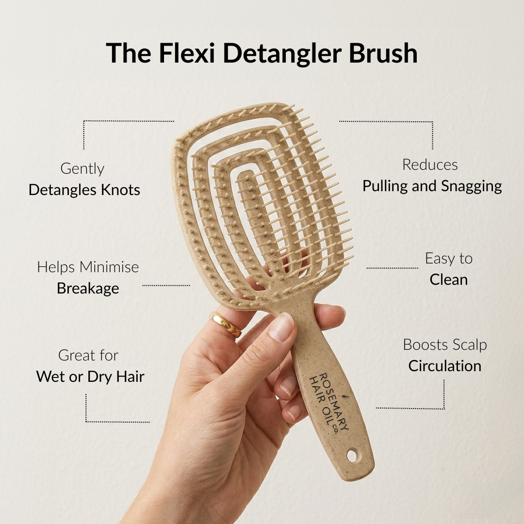 Scalp Soothe Essential Detangling Brush | Eco-Friendly Hair Tool ...