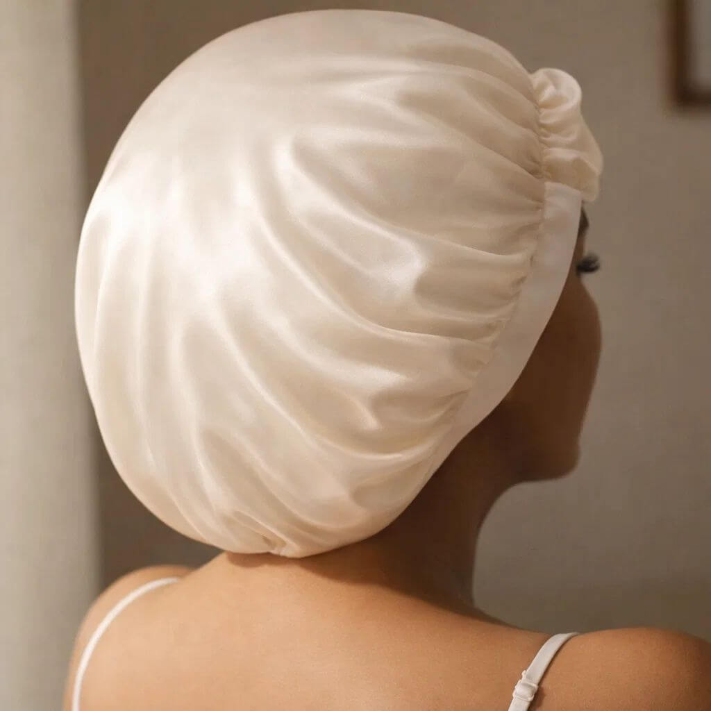 Rosemary hair oil, pure silk hair bonnet, hairhalo, uk, haircare, healthy hair